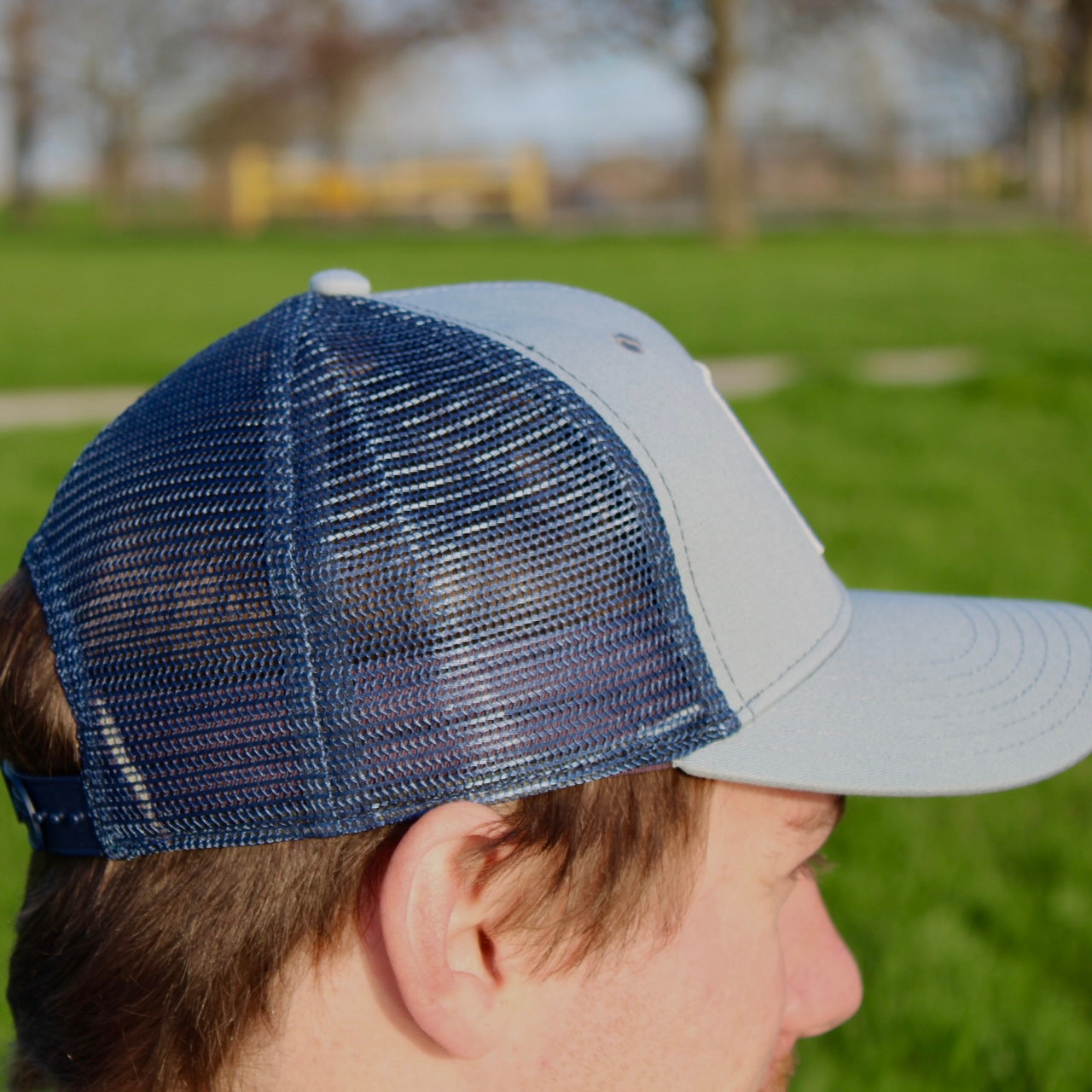 NE1 Hat -Grey & Navy