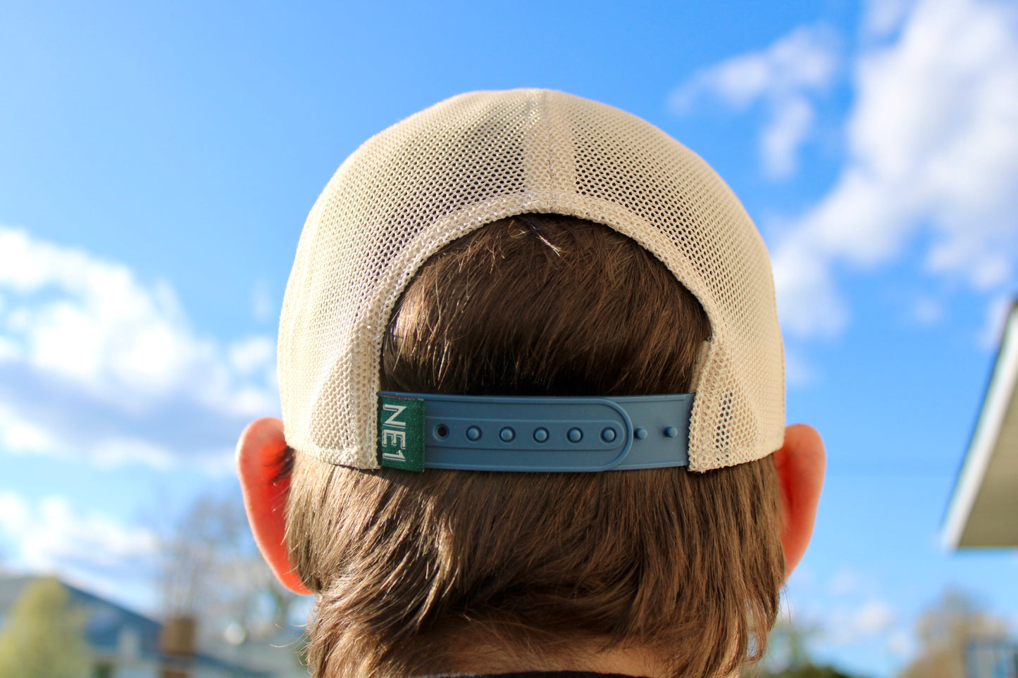 NE1 Hat -Green & Tan